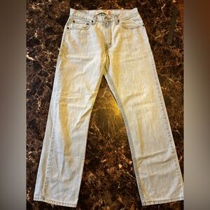 Levi's light wash straight Cut Jeans Classic Denim